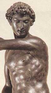 Dettaglio dal Ganimede attribuito al Tribolo o a Cellini (Firenze, Museo del Bargello)
