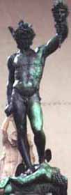 Benveuto Cellini, ''Perseo''. Firenze, Piazza della Signoria. [Foto G. Dall'Orto]