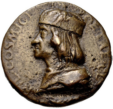 Medaglia di Niccol Lelio Cosmico (ca. 1420-1500).