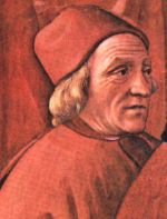 Marsilio Ficino ritratto dal Ghirlandaio