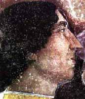 In questo personaggio della ''Camera degli sposi'' del Mantegna  stato riconosciuto il Poliziano.