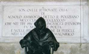 La tomba del Poliziano