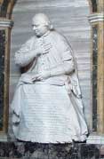 La tomba del cardinale Nicola Maria Lercari nella sagrestia della basilica del Laterano, Roma.