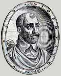 Torquato Tasso dal frontespizio della _Gerusalemme conquistata_, del 1593