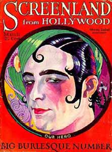Valentino messo alla berlina come effeminato nel 1923