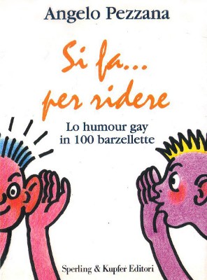 pezana Copertina del libro "Si fa.. per ridere", Sperling & Kupffer, 1998.