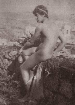 Vincenzo Galdi, fotografato a Posillipo da Wilhelm von Plueschow