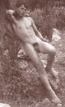 Wilhelm von Gloeden - Ritratto di ragazzo (ritoccato da me)