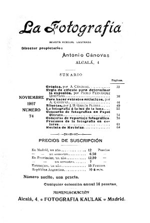 Frontespizio del periodico