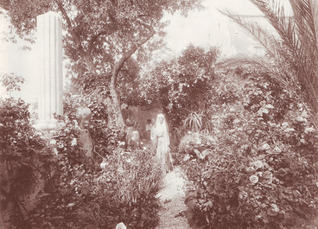 Le jardin de / Il giardino di - Wilhelm von Gloeden.