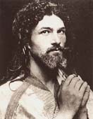 Wilhelm von Gloeden, autoritratto come Nazareno [1890 circa]