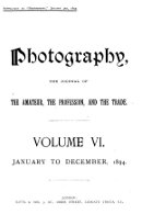 Copertina di "PhotographY", 1894