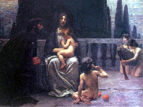 Dettaglio da "Ave Maria"