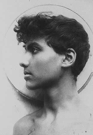 Wilhelm von Plschow, Ritratto di ragazzo come santo, s.d.