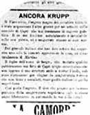 Ritaglio da ''La Propaganda'' del 9 nov 1902