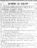 Ritaglio da ''La propaganda'', 1-12-1902