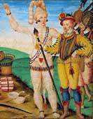 Rn de Laudonnire il capo indiano Athore - 1564