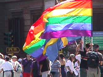 Roma, World Pride, 8-7-2000. Foto G. Dall'Orto
