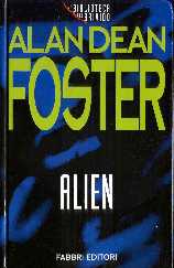 Copertina di ''Alien'', di Alan Dean Foster.