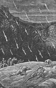 Gustavo Dor, Sodomiti. Illustrazione per la ''Divina Commedia''.