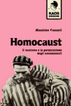 Copertina di ''Homocaust'', di Massimo Cnsoli