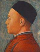 Andrea Mantegna, Ritratto d'ignoto, 1460