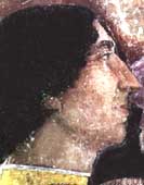 Probabile ritratto di Poliziano, del Mantegna.