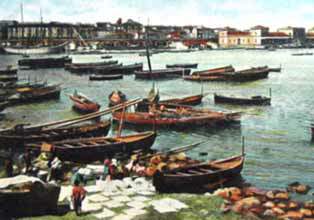 Il porto di Catania a inizio secolo.