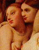 dettaglio da - Ingres - Il bagno turco - 1862