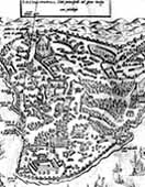 Istanbul in una mappa tardorinascimentale