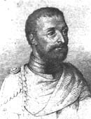 Antonio Pigafetta in un ritratto esemplato sul busto funebre.