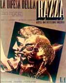 Copertina della rivista razzista ''La difesa della razza''