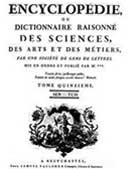 Frontespizio dell'Encyclopdie.
