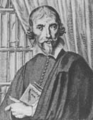 Incisione con ritratto di Gabriel Naud.