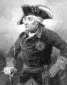 Federico II di Prussia in un'incisione ottocentesca