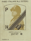 Tessera fascista del 1932