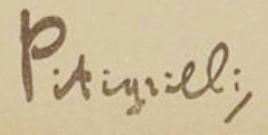 Firma di Pitigrilli