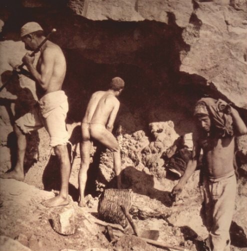 Lavoratori di una solfatara