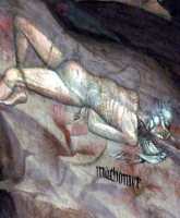 Giovanni da Modena, Maometto all'inferno. Bologna, chiesa di San Petronio