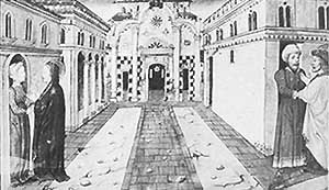 Piazza Duomo di Milano nel 1476