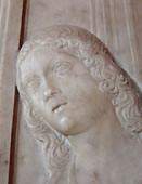 Ragazzo (angelo), sec. XV. Milano, Castello sforzesco (foto Dall'Orto).