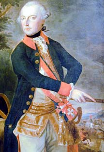 Giuseppe II d'Asburgo (1741-1790), ritratto da La Palferine