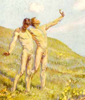 Margaret Cook - Illustrazione per ''Leaves of Grass'' -1913 (Collezione Raimondo Biffi)