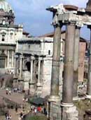Dettaglio del Foro romano. Foto G. Dall'Orto