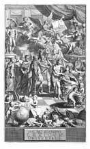 Incisione dal frontespizio dell'opera