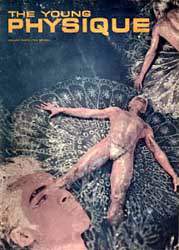 Copertina del feb-mar 1965 di ''Young Physique'', con foto di Bidgood.